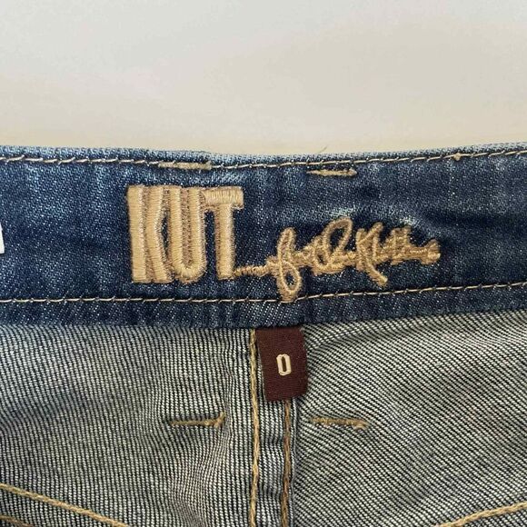 Kut from the Kloth Angie Cropped Skinny Boyfriend Size 0 - Picture 2 of 9